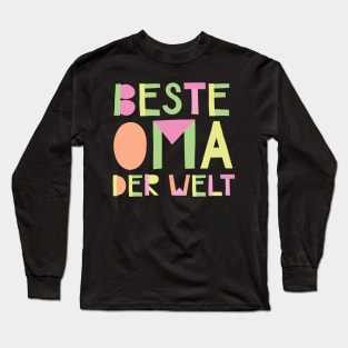 Beste Oma der Welt Long Sleeve T-Shirt